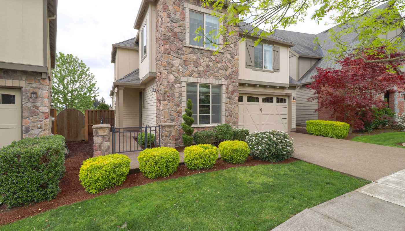 Exterior view of the home